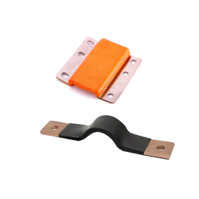 High Conductivity Flexible Copper Foil Connector With Flame Retardant Heat Shrinkable Tube For Battery Pack