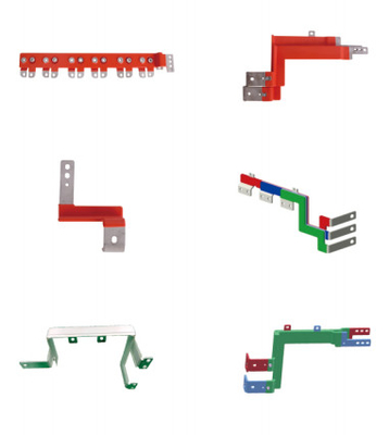 High Conductivity Flexible Copper Foil Connector With Flame Retardant Heat Shrinkable Tube For Battery Pack