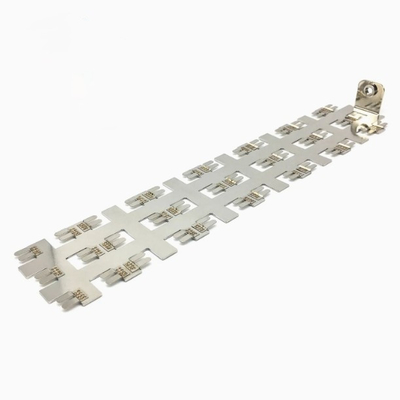 Custom Nickel Plated Battery Electrical Copper Nickel Bus Bar Flexible Busbar for New Energy Car