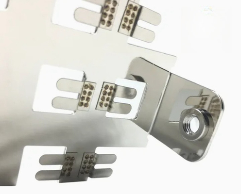 Custom Nickel Plated Battery Electrical Copper Nickel Bus Bar Flexible Busbar for New Energy Car