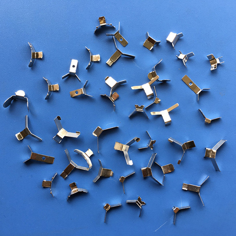Hardware Shrapnel Lithium Battery Connector Dingfan Copper Battery Connectors