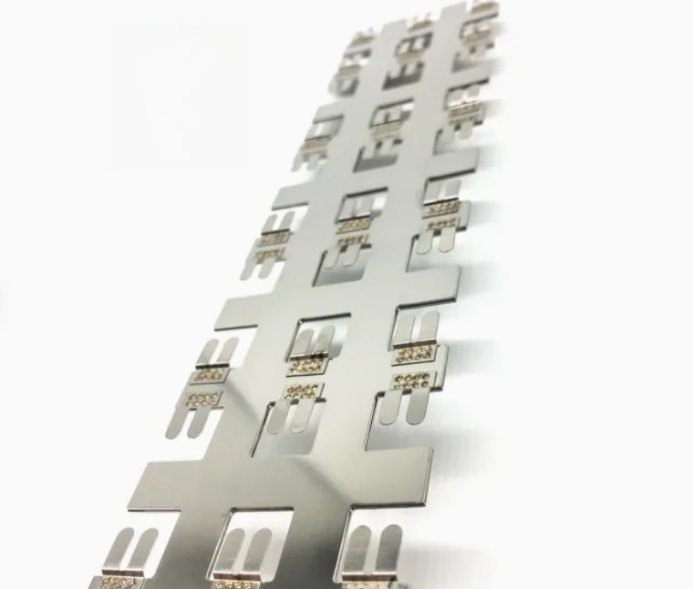 Custom Nickel Plated Battery Electrical Copper Nickel Bus Bar Flexible Busbar for New Energy Car