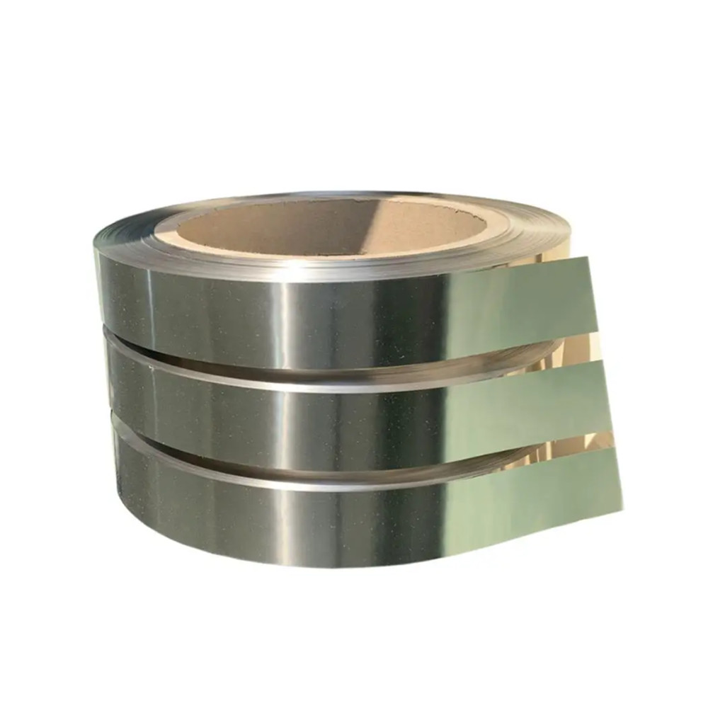 Galvanized Nickel Plated Steel Strip Thickness 0.07mm Cold Rolled Steel Strip